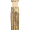 Adoria maxi-jurk met pailletten en uitsnijdingen – Goud Adoria maxi-jurk met pailletten en uitsnijdingen – Goud