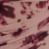Adrienne mini-jurk met één schouder van mesh – Nude met vage bloemenprint Adrienne mini-jurk met één schouder van mesh – Nude met vage bloemenprint
