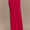 Ainsley asymmetrische maxi-rok met bloemvormige details – fuchsia Ainsley asymmetrische maxi-rok met bloemvormige details – fuchsia