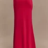 Ainsley asymmetrische maxi-rok met bloemvormige details – fuchsia Ainsley asymmetrische maxi-rok met bloemvormige details – fuchsia
