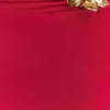 Ainsley asymmetrische maxi-rok met bloemvormige details – fuchsia Ainsley asymmetrische maxi-rok met bloemvormige details – fuchsia