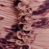 Alessandra Slinky maxi-jurk met ruches – Roze wazige bloemenprint Alessandra Slinky maxi-jurk met ruches – Roze wazige bloemenprint