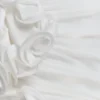 Alessandra Slinky Ruffle Top – Ivoor
