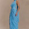 Alex Chiffon Maxi-jurk – Blauw Alex Chiffon Maxi-jurk – Blauw