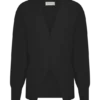 Alexia oversized vest met knopen – Zwart Alexia oversized vest met knopen – Zwart