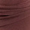 Alexius gebreide maxi-jurk met één schouder – Nootmuskaat Alexius gebreide maxi-jurk met één schouder – Nootmuskaat