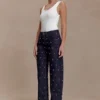 Alima mid-rise studdenim – gewassen indigoblauw Alima mid-rise studdenim – gewassen indigoblauw