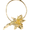 Allona bloemenchoker – goud Allona bloemenchoker – goud