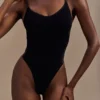 Alyssa rugloze shapewear bodysuit – Zwart Alyssa rugloze shapewear bodysuit – Zwart