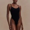 Alyssa rugloze shapewear bodysuit – Zwart Alyssa rugloze shapewear bodysuit – Zwart