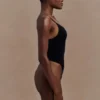 Alyssa rugloze shapewear bodysuit – Zwart Alyssa rugloze shapewear bodysuit – Zwart