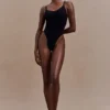 Alyssa rugloze shapewear bodysuit – Zwart Alyssa rugloze shapewear bodysuit – Zwart