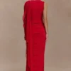 Amandine gerimpelde slinky maxi-jurk – Ruby Amandine gerimpelde slinky maxi-jurk – Ruby