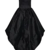 Amelia Bubble maxi-jurk – Zwart