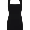 Amelita Suiting halter mini-jurk – Zwart Amelita Suiting halter mini-jurk – Zwart