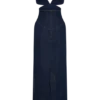 Amila Denim Maxi-jurk met cups – Indigoblauw Amila Denim Maxi-jurk met cups – Indigoblauw