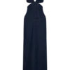 Amila Denim Maxi-jurk met cups – Indigoblauw Amila Denim Maxi-jurk met cups – Indigoblauw
