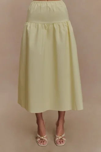 Amirah Midi-rok – Lemon