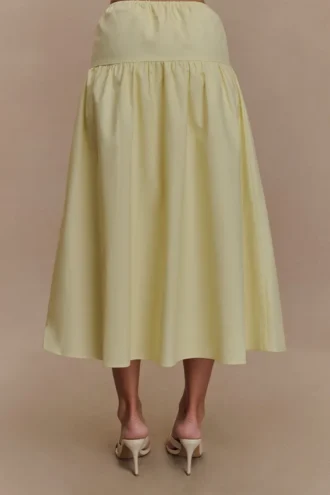 Amirah Midi-rok – Lemon