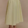 Amirah Midi-rok – Lemon Amirah Midi-rok – Lemon