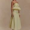 Amirah Midi-rok – Lemon Amirah Midi-rok – Lemon