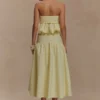 Amirah Midi-rok – Lemon Amirah Midi-rok – Lemon