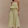Amirah Midi-rok – Lemon Amirah Midi-rok – Lemon