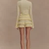 Amy gebreide bloomers met ruches – Lemon Amy gebreide bloomers met ruches – Lemon