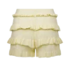 Amy gebreide bloomers met ruches – Lemon Amy gebreide bloomers met ruches – Lemon