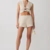 Anahita linnen shorts – naturel