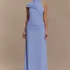 Analia chiffon maxi-jurk – lila Analia chiffon maxi-jurk – lila