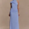 Analia chiffon maxi-jurk – lila Analia chiffon maxi-jurk – lila