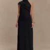 Analia Chiffon Maxi-jurk – Zwart Analia Chiffon Maxi-jurk – Zwart