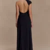 Analia Chiffon Maxi-jurk – Zwart Analia Chiffon Maxi-jurk – Zwart