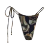 Andie gerimpelde string-bikini-slip – Groen Fluid Reverie-print Andie gerimpelde string-bikini-slip – Groen Fluid Reverie-print