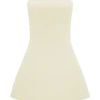 Anette bandage-gebreide strapless top – ivoor Anette bandage-gebreide strapless top – ivoor