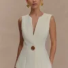 Angelie-vesttop – ivoor Angelie-vesttop – ivoor
