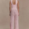 Glinda gehaakte broek – Babyroze Glinda gehaakte broek – Babyroze