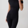 Anh jumpsuit met één schouder van modal – Zwart Anh jumpsuit met één schouder van modal – Zwart