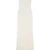 Ari-maxi-jurk van gebreid garen – Wit Ari-maxi-jurk van gebreid garen – Wit