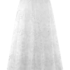 Arla broderie midi-rok – wit Arla broderie midi-rok – wit