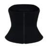Arla korsettop met knopen – Zwart Arla korsettop met knopen – Zwart