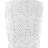 Arla mouwloze broderie-top – Wit Arla mouwloze broderie-top – Wit