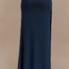 Arna mesh maxi-rok – middernachtblauw Arna mesh maxi-rok – middernachtblauw