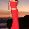 Arna mesh maxi-rok – Ruby Arna mesh maxi-rok – Ruby