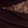 Arra chiffon en kanten halter maxi-jurk – Cacaobruin