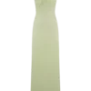 Ashford asymmetrische slinky maxi-jurk – salie Ashford asymmetrische slinky maxi-jurk – salie