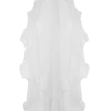 Asteria gedrapeerde chiffon sluier – ivoor Asteria gedrapeerde chiffon sluier – ivoor