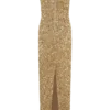 Astor met de hand versierde maxi-jurk – goud Astor met de hand versierde maxi-jurk – goud