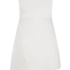 Atenea satijnen mini-jurk – Wit Atenea satijnen mini-jurk – Wit